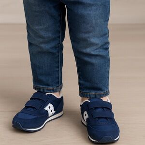 Saucony Baby Jazz Low Pro Sneakers Navy Blue Size 11M Toddler Boys Girls